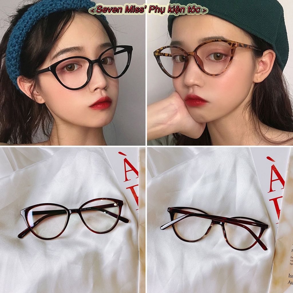 SevenMiss Mắt Kính Chống Nắng Sáng Xanh Thời Trang Dành Cho Nữ