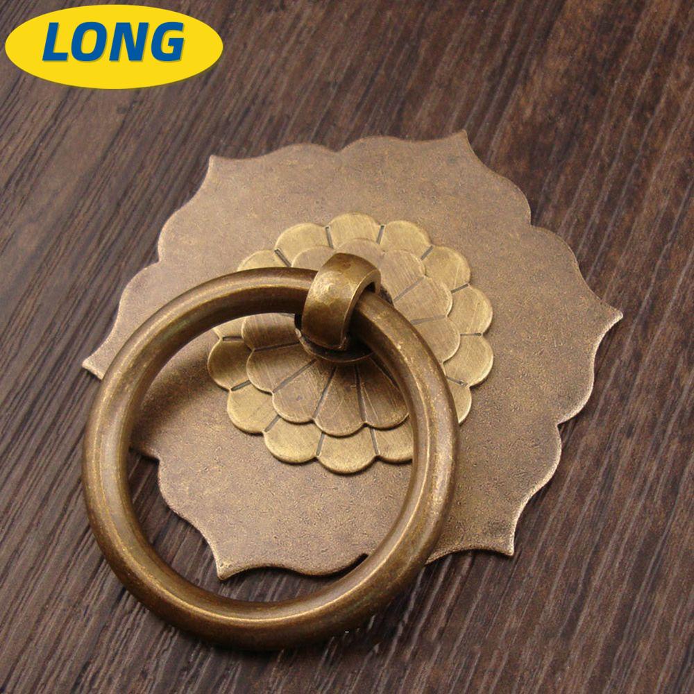 Tay Nắm Ngăn Kéo Tủ Bằng Đồng Thau Phong Cách Cổ Điển Độc Đáo