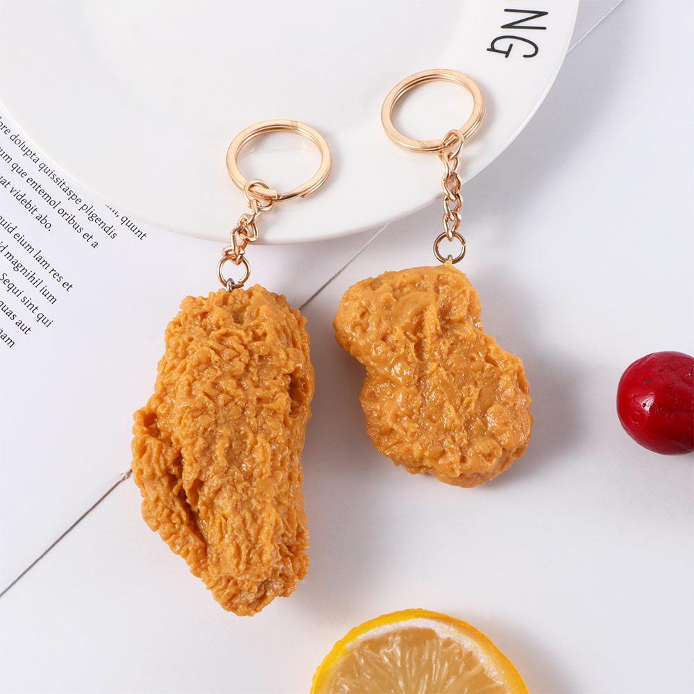 Shanhai Móc Khóa Hình Gà Rán Khoai Tây Chiên Ngộ Nghĩnh