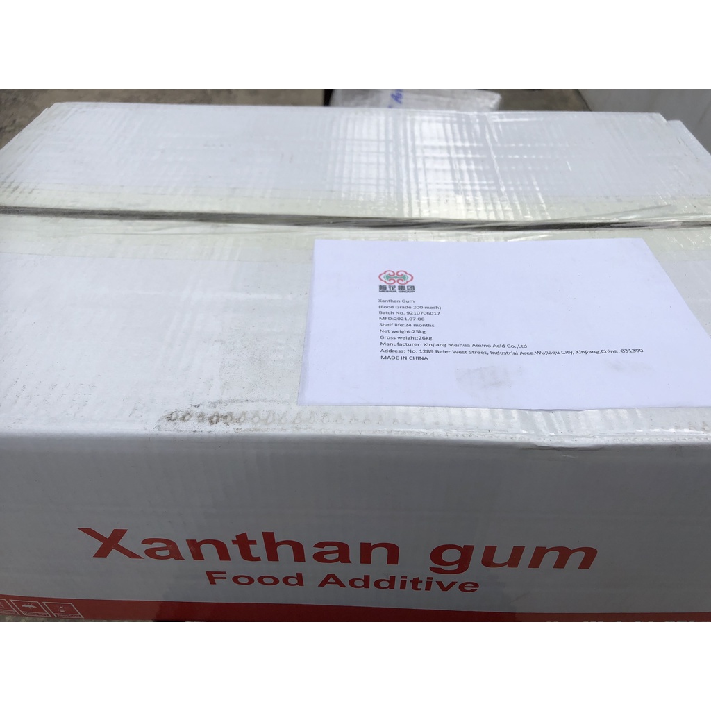 1KG Nguyên liệu mỹ phẩm Xanthan gum.  Chất tạo sánh, tạo đặc XANTHAN GUM dùng trong sản xuất thực phẩm.