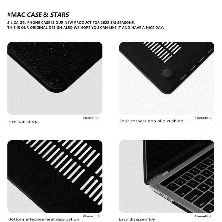 Ốp Lưng Da Sang Trọng Dành Cho Macbook Air 15 Pro 16 M2 M1 / Pro 15.4 Retina / Pro 14 M2 M1 / Mac Pro 13.3 Air 13.3