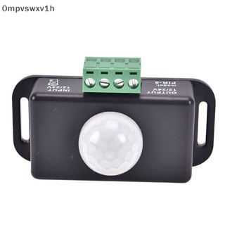 Tự động DC 12V 24V 6A hồng ngoại PIR chuyển động cảm biến chuyển động chuyển đổi cho LED ánh sáng đèn mới