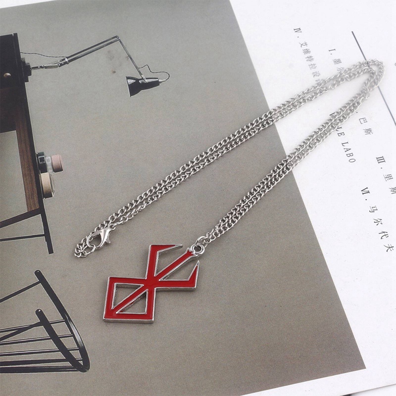 Nhật bản anime ps4 trò chơi berserk logo vòng cổ kim loại