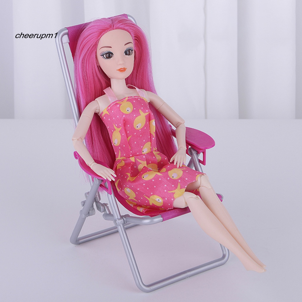 Ghế Xếp Mini Thân Thiện Với Môi Trường Trang Trí Nhà Búp Bê