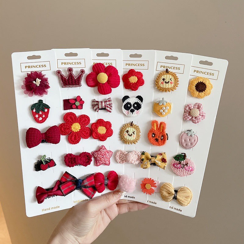 Kẹp Tóc Hình Hoạt Hình Xinh Xắn Cho Bé Gái