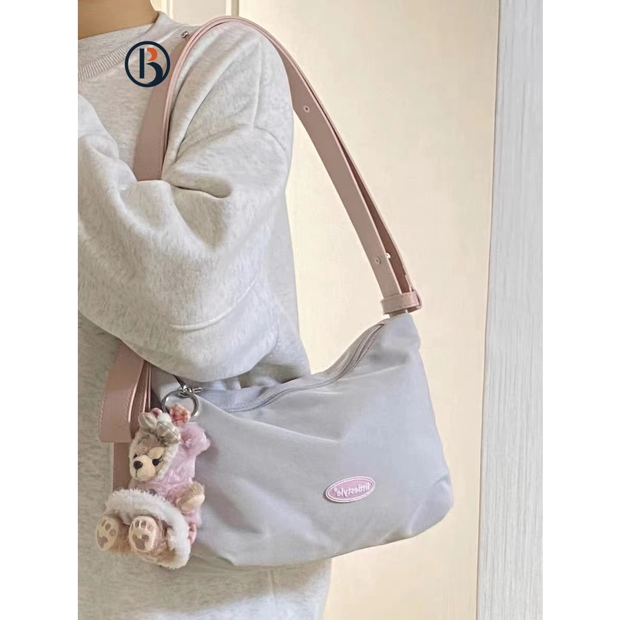 PUMB  túi vải đeo chéo bao tử  nhỏ vải đeo chéo túi đeo chéo đi học  Korean Style Phong cách Thoải mái Thanh lịch L91TKTG 37Z230911