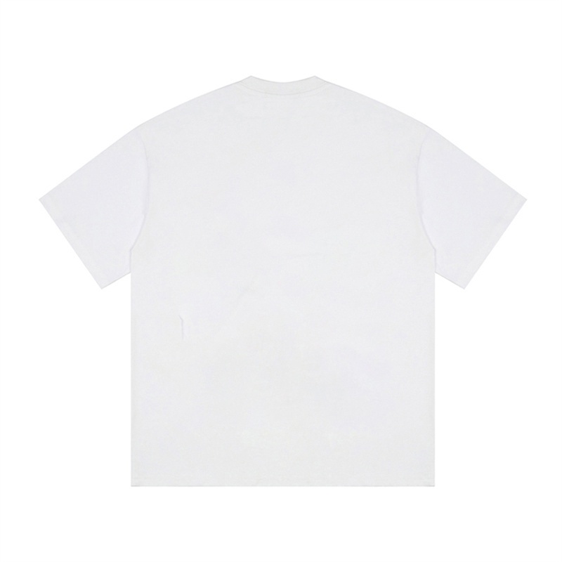 Áo Thun Cotton Tay Ngắn In Họa Tiết Hoa Lớn KE666O Phong Cách Thể Thao Thời Trang Cho Nam Và Nữ