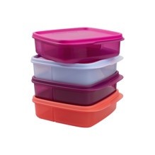 Hộp cơm chia ngăn tupperware lolly tup 550ml - màu mới
