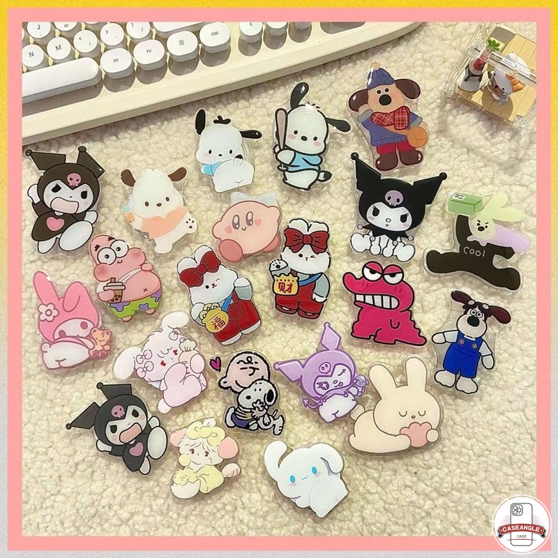 Giá Đỡ Điện Thoại Hình Nhân Vật Hoạt Hình Vui Nhộn Thời Trang