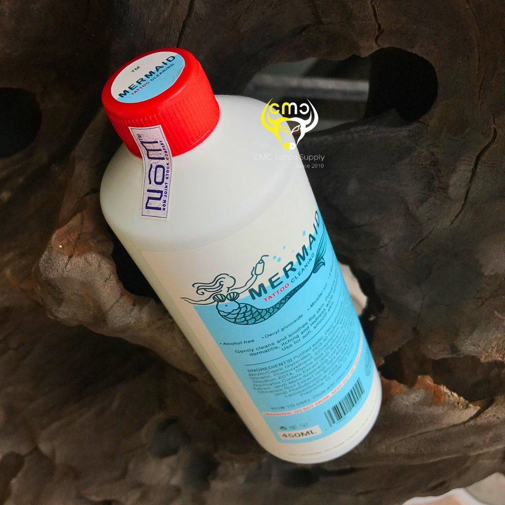 MERMAID - Nước lau xăm hình dịu mát tức thì, dễ chịu cho khách hàng