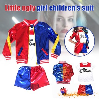 Trang phục halloween nhân vật suicide squad cho bé gái