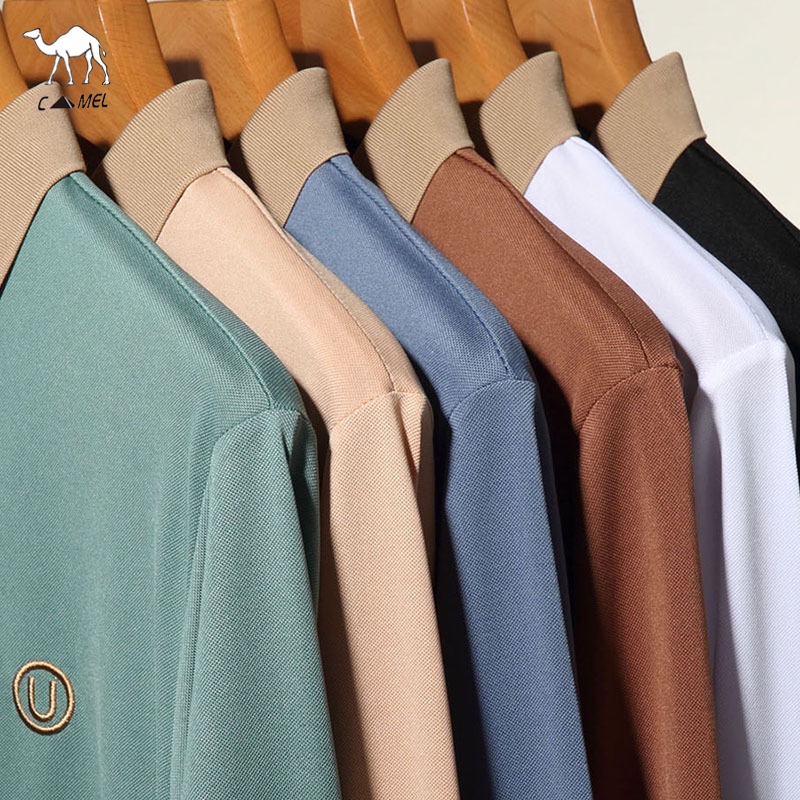 Áo Thun Polo Cotton Thêu Họa Tiết Thời Trang Cho Nam