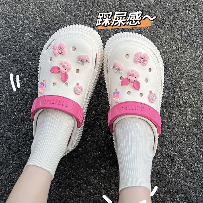 Serein dép cross dép nữ dép bánh mì dép xỏ ngón nữ 2023 NEW 080332