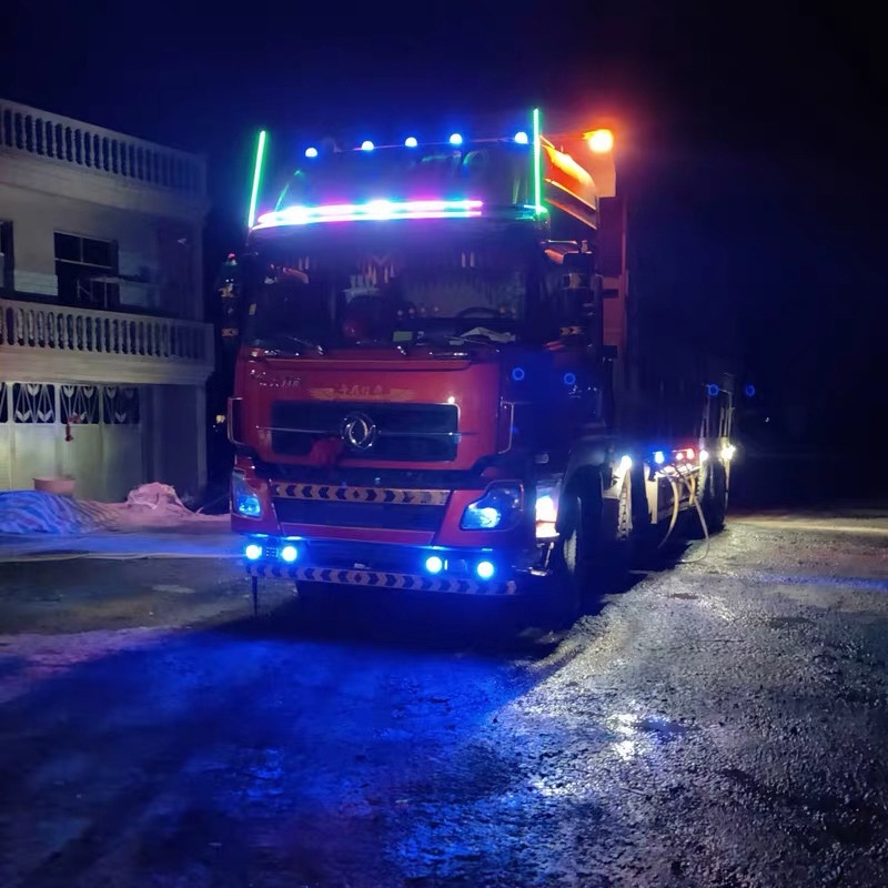 Ăng Ten Đèn LED RGB 24V 12V Cảnh Báo Nhiều Màu Sắc Gắn Trong Xe Hơi / Xe Tải / Tàu Thuyền