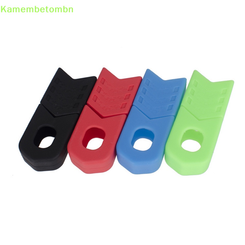 Kamembbn 4 cái bảo vệ tay quay xe đạp silica gel xe đạp đua tay quay bảo vệ khởi động crankset vỏ bảo vệ vn