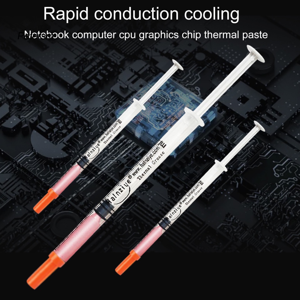 Pp 5pcs hy530pi keo dán nhiệt an toàn làm mát nhanh màu hồng 25w / m-k 05g làm mát máy tính hợp chất nhiệt cho cpu