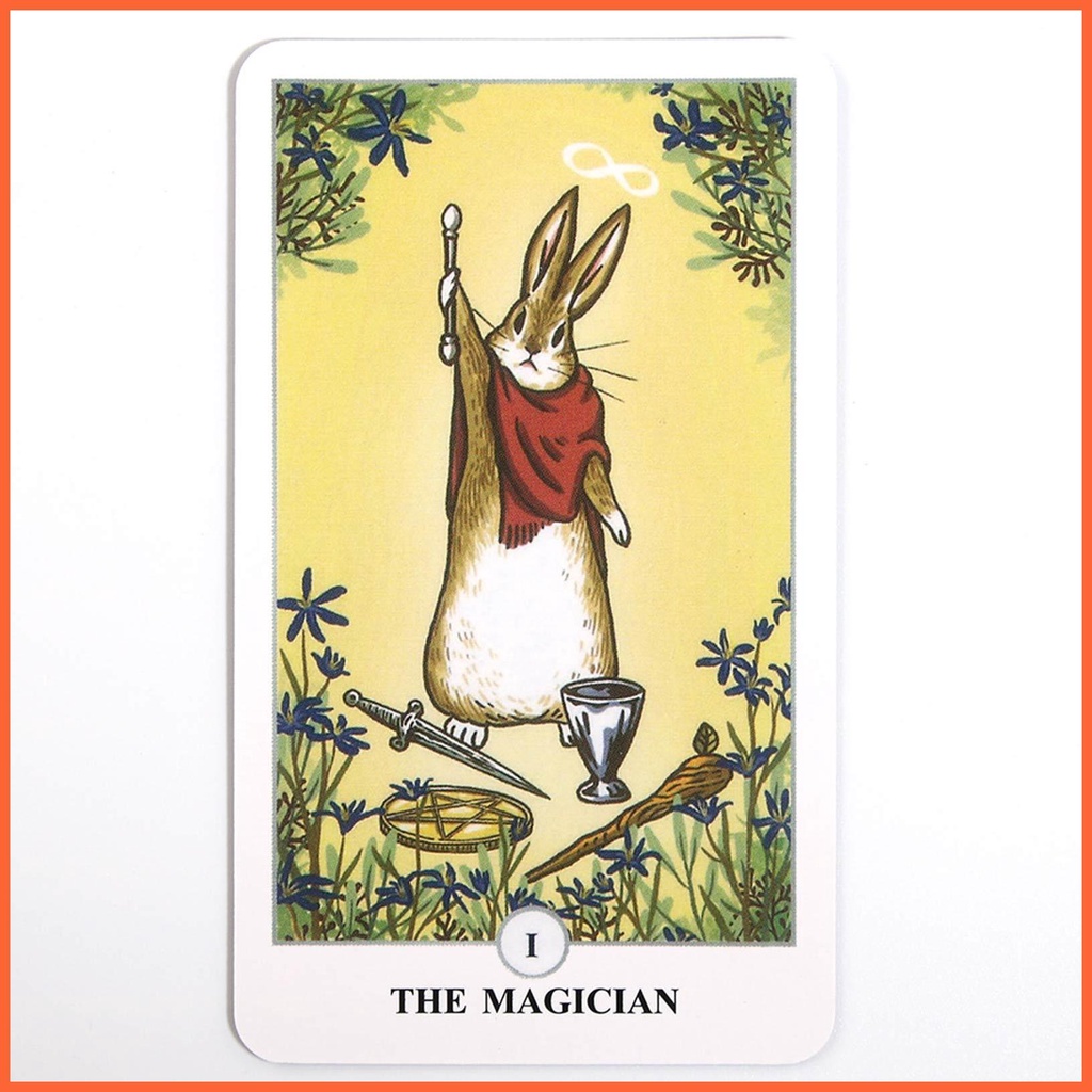 Bộ bài tarot bộ bài oracle cho bảng bói toán số phận trò chơi bộ bài tarot thỏ cho người lớn trò chơi vui nhộn món quà bên oracle chunvn