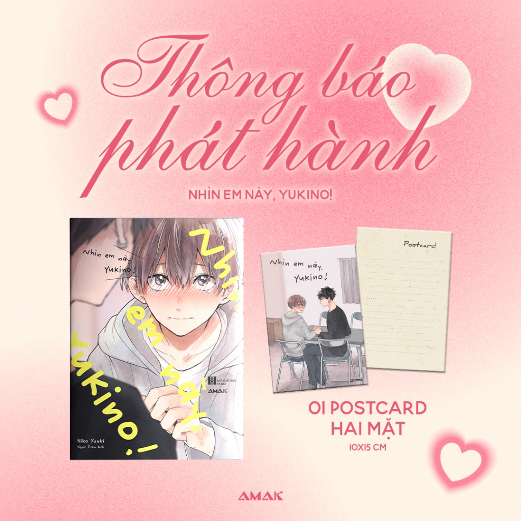 Sách NHÌN EM NÀY, YUKINO! - Bản Quyền
