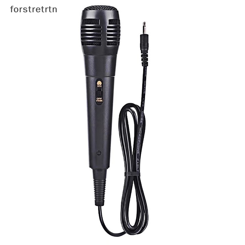 Forstretrtn micrô động có dây chuyên nghiệp micrô hát cho karaoke ghi âm ống giọng hát 6,35mm / 3,5mm en