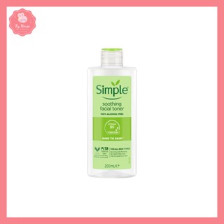 TOP 1 Nước hoa hồng Simple Toner làm dịu và cân bằng độ ẩm cho da nhạy cảm - lành tính 200ml [CHÍNH HÃNG]