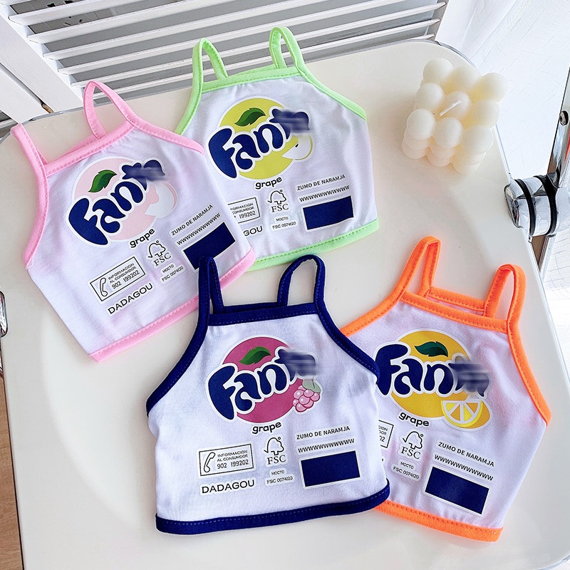 Áo Thun Mùa Hè Xinh Xắn Dành Cho Chó Mèo