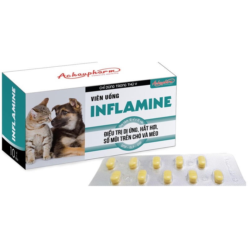 Dị ứng Inflamine vỉ 10 viên