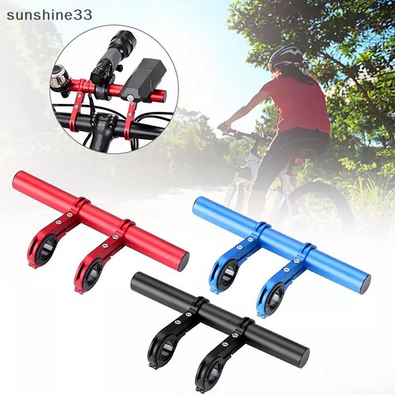 Su 20cm tay lái xe đạp có thể tháo rời đèn pha xe đạp mở rộng thanh giá đỡ máy tính giá đỡ đèn n