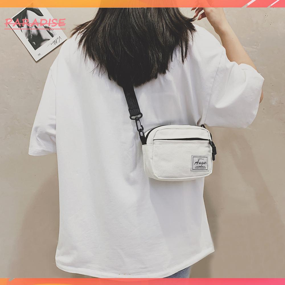 Thời trang nữ vải chắp vá túi đeo chéo điện thoại túi xách mini ví