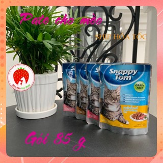 Pate cho mèo Snappy Tom Gói 85g