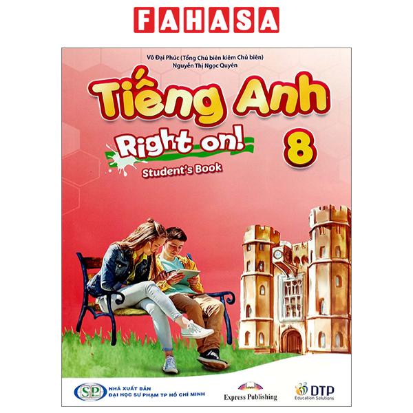 Sách Tiếng Anh 8 Right On - Student Book (2023)