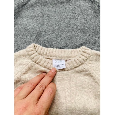 Áo len Zara lông cừu