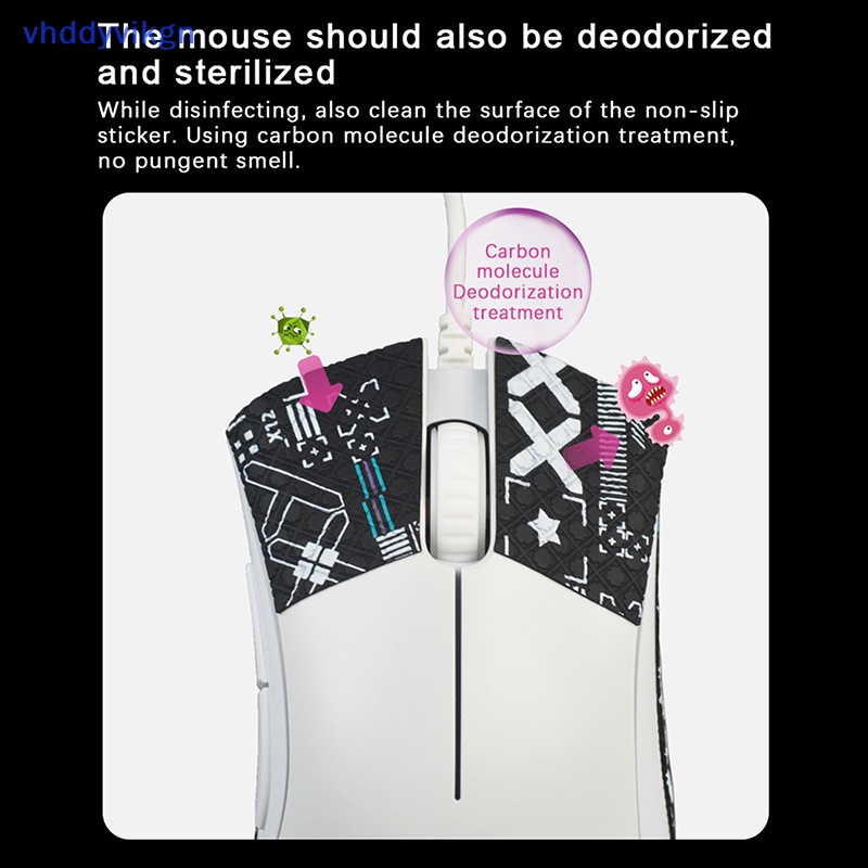 Vhdd mouse grip tape skate handmade sticker non slip lizard skin hút mồ hôi cho deathadder v2 pro gaming wireless mouse vn