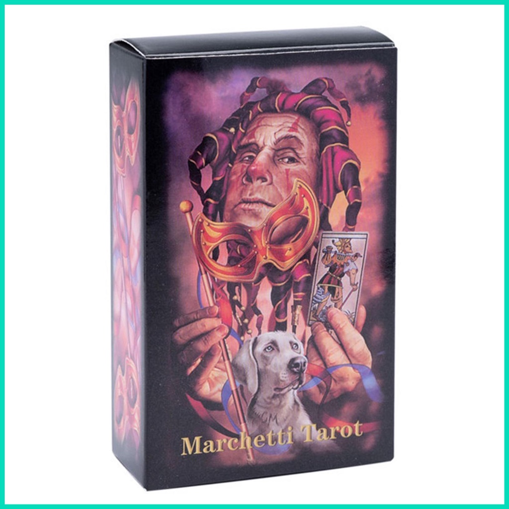 Marchetti tarot cards bộ bài tarot với sách hướng dẫn đặt tài lộc cho người mới bắt đầu và chuyên gia kể bài trò chơi hjuvn