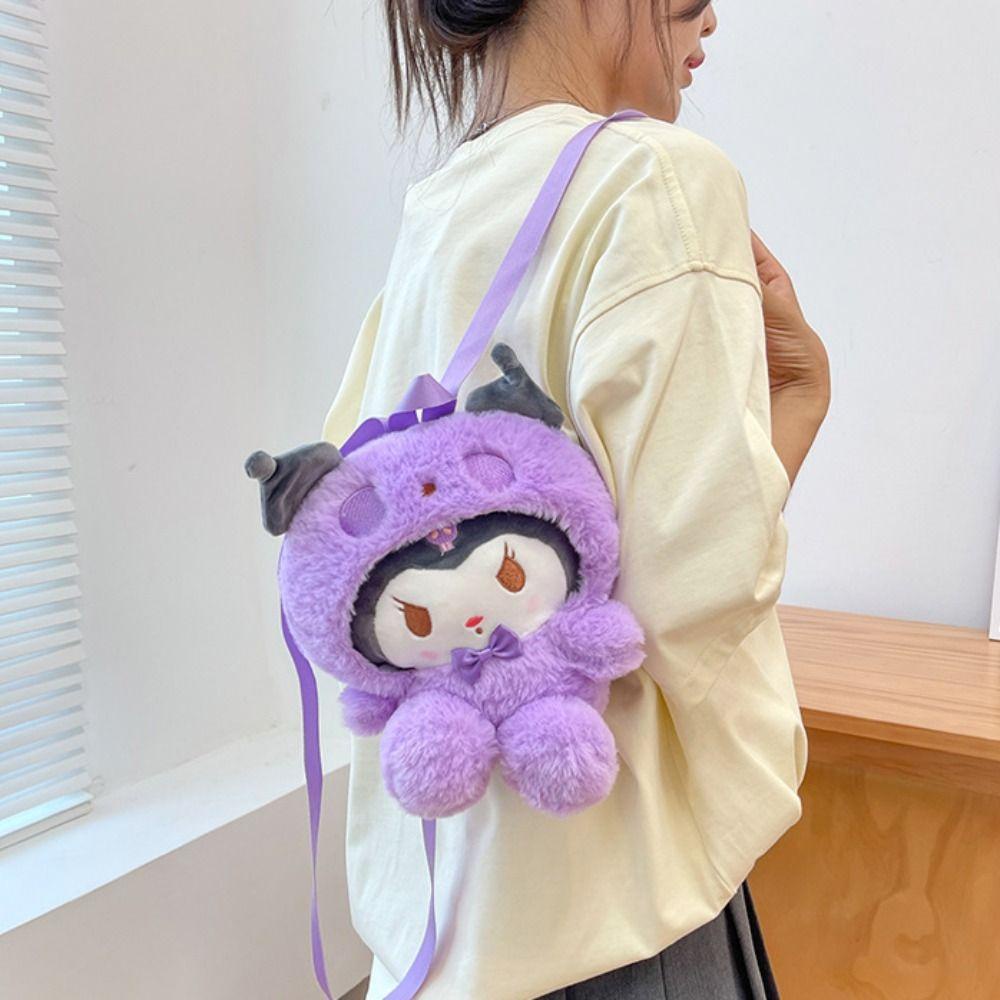 Shanhai kuromi Ba Lô Bông Hoạt Hình Dễ Thương y2k