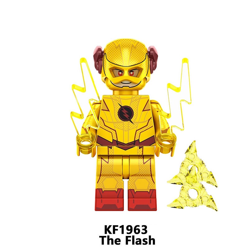 Đồ chơi trẻ em dòng siêu anh hùng justice league dc flash khối xây dựng lắp ráp minifigures