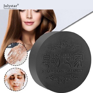 Dầu gội thanh polygonum polygonum xà phòng thúc đẩy mọc tóc xà phòng handmade làm đen da dầu gội mặt xà phòng julystar