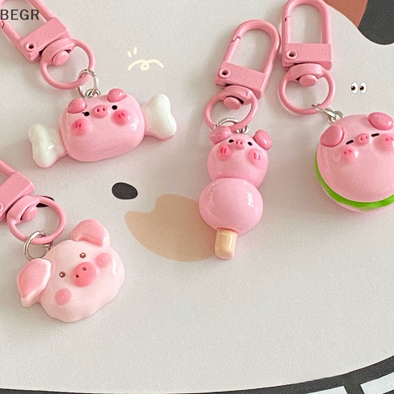 Dễ Thương Móc Khóa Hình Heo Hồng Đáng Yêu