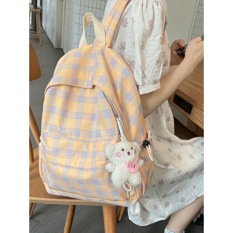 Móc khoá, móc cài balo hình gấu đeo túi OUYOUVN