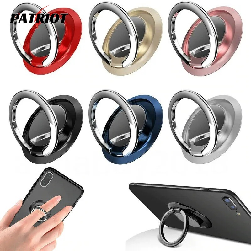 Giá đỡ đeo nhẫn ngón tay đa năng xoay 360 giá đỡ điện thoại di động siêu mỏng giá đỡ sau điện thoại phụ kiện điện thoại