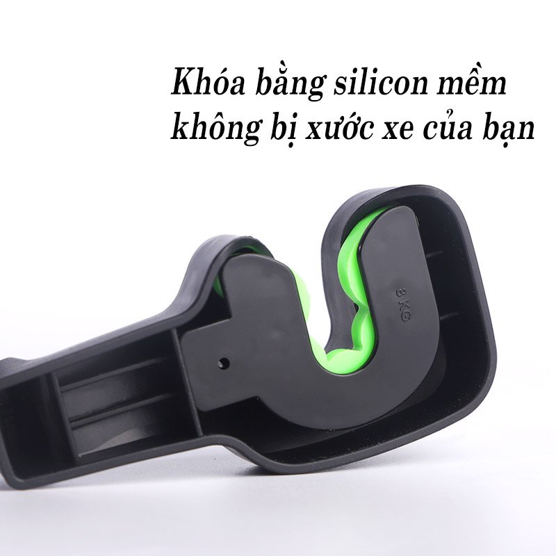 Hộp 2 Móc Treo Đồ Treo Đồ Sau Ghế Ô Tô Xe Hơi Độ Bền Cao