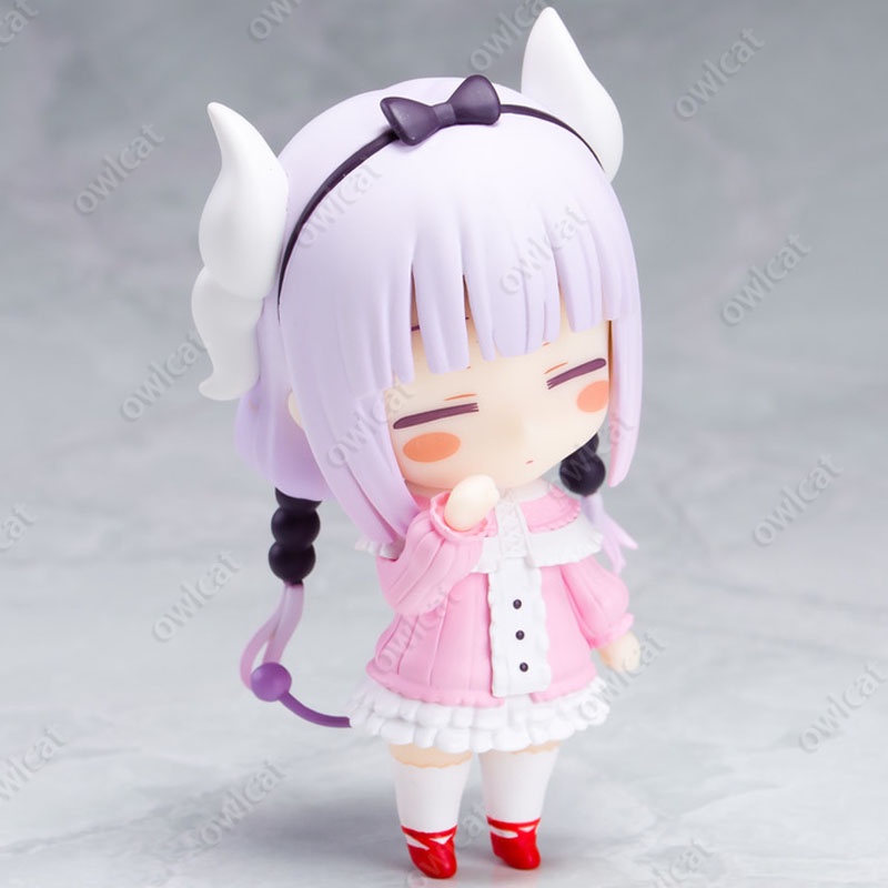 Mô Hình Nhân Vật Miss Kobayashi's Dragon Maid Kanna  10cm Action Figure 1963# Kanna Kamui Bunches Loli Tohru Thunder Dragon PVC Figure Packed in Box Model