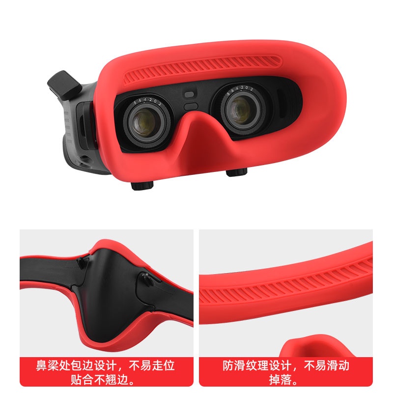 Brdrc thích hợp cho dji avata flight glasses mask pad goggles2 through machine mask protective pad phụ kiện