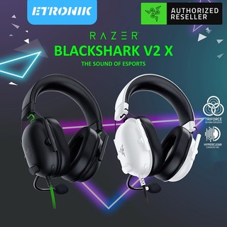Tai nghe chơi game Razer BlackShark V2 X với tai nghe giảm tiếng ồn Microphone Tai nghe máy tính trong tai