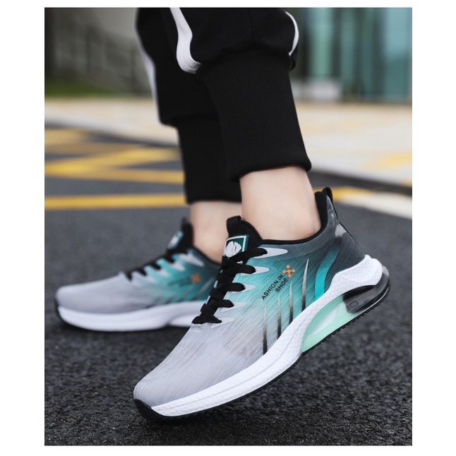 Men's shoes new all-match men's sports shoes soft sole non-slip breathable ultra-light running shoes-aa0688
