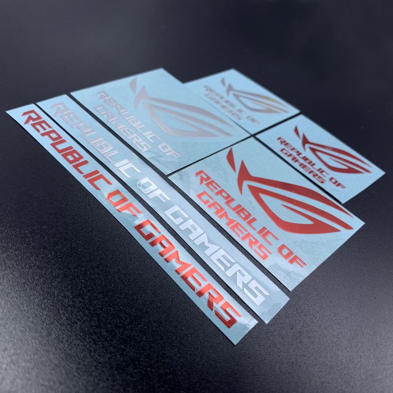 Hot rog player country prodigal eye logo logo kim loại máy tính xách tay nhãn dán trang trí vỏ điện thoại nhãn dán