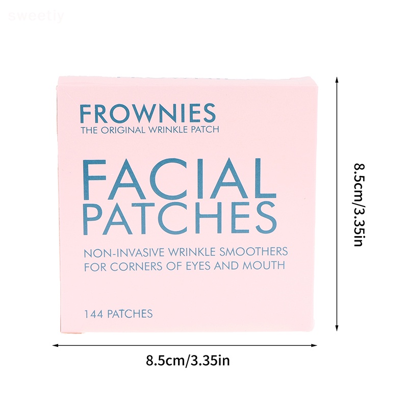 Sweetiy 144 pcs face lift tape thin face sticker anti-wrinkle anti-aging lift up tape frownies facial patches phụ nữ trán nếp nhăn mới