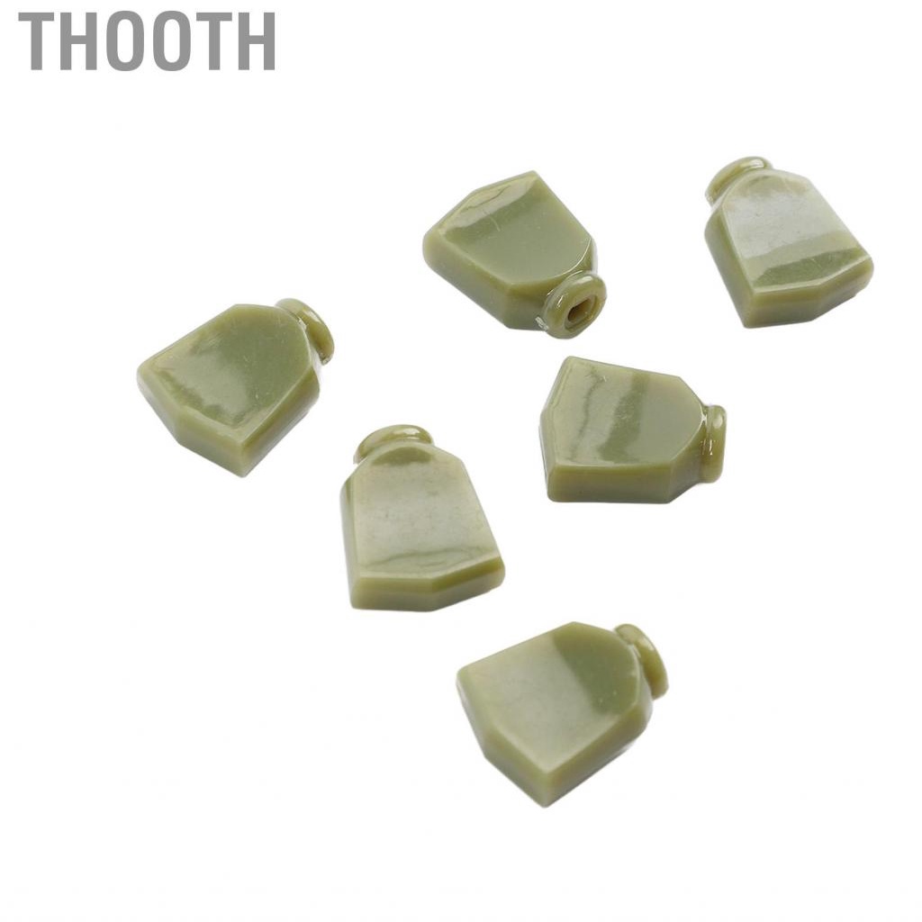 Thooth Electric Guitar Tuner Buttons Replacement Plastic Strong Compatibility Acoustic Tuning Peg for