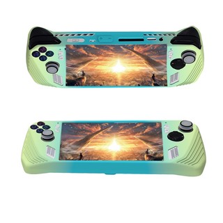 Đối với asus rog ally game console case soft silicone protection cover anti-scratch protector shell sleeve and two thumb grip caps phụ kiện trò chơi