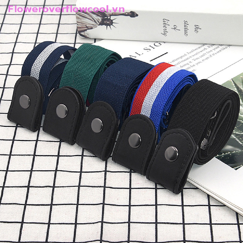 Thắt Lưng Co Giãn Không Khóa Thời Trang Cho Nữ