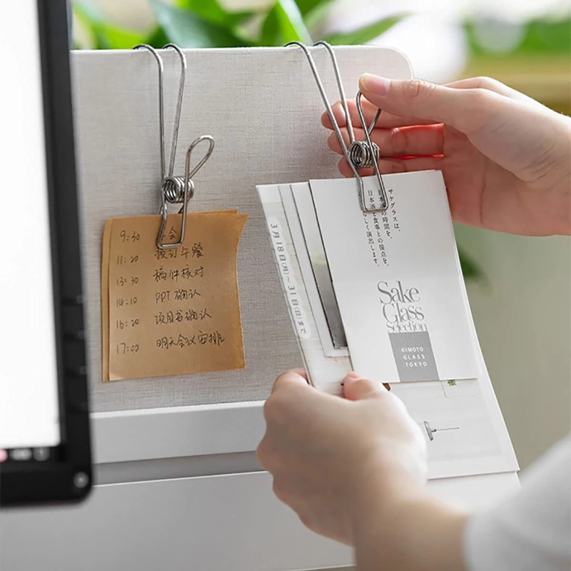 Móc Treo Khăn Tắm / Kẹp Quần Áo / Đồ Dùng Nhà Bếp Bằng Kim Loại Đuôi Dài Tiện Dụng